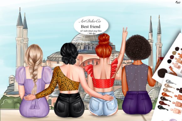 Celebrating Connection: The Ultimate Guide to Clipart Best Friend and Besties Illustrations