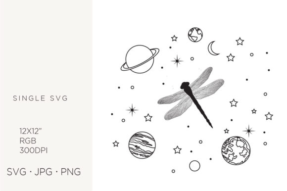 Dragonfly and Universe: A Design Fusion