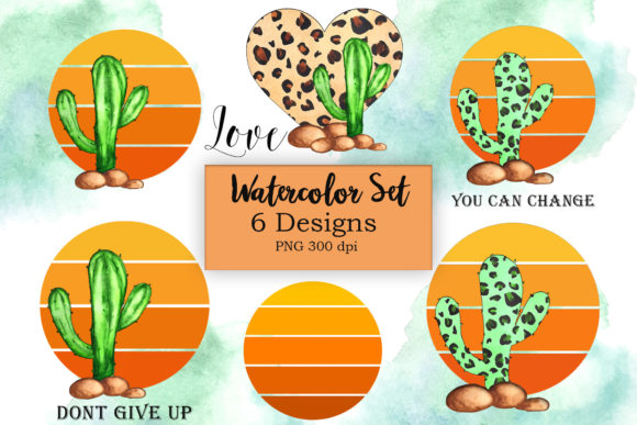 Elevating Brand Identity Through Hand-Painted Cactus Design and Botanical Art