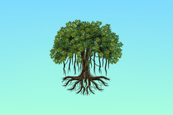 Evaluating Banyan Tree Vector Illustrations for Professional Design Projects