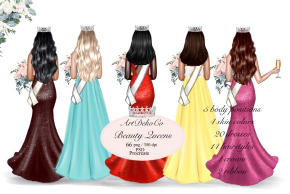 Evaluating Clipart Beauty Queens for Professional Design Projects