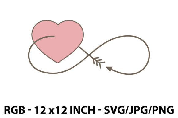 Infinity Arrow and Heart: A Versatile Vector Asset for Modern Creators