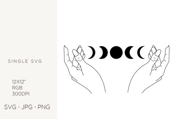 Mastering the Hands and Moon Aesthetic for Professional Design Projects