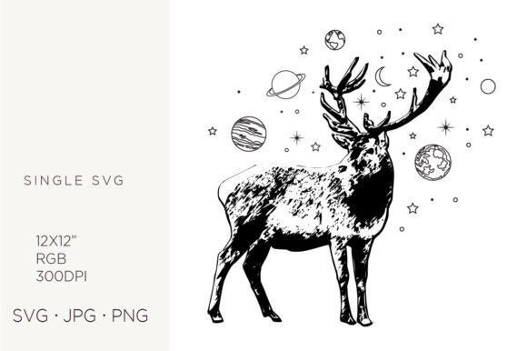 Sky Deer: Versatile Vector Art for Modern Design