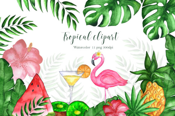 Unlocking the Potential of Tropical Clipart and Watercolor Summer Designs